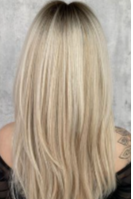 Regular blow-dry for medium hair