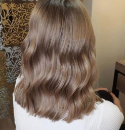 Short hair dye