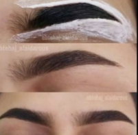 Eyebrow Dye and Bleaching