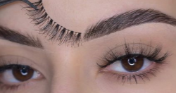 Eyelash Extensions by the Client