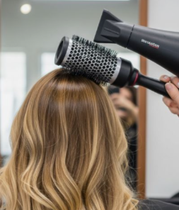 Short Hair Blow-Drying to Shoulder Length
