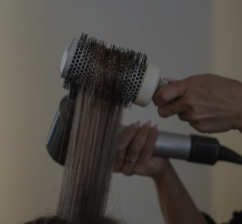 Very Very Long Hair Blow-Drying