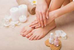 Regular Manicure and Pedicure