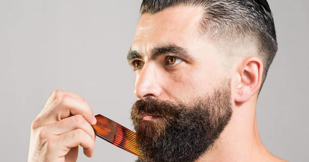 Beard hair coloring (dye)