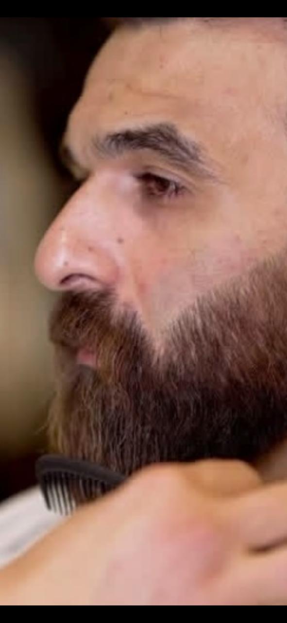 Soften beard hair