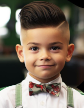 Hair straightening for children (straightening) boys