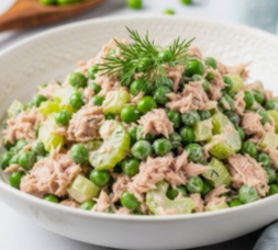 Peas with Dry Tuna