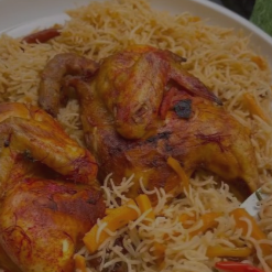 Madfoon Chicken with Rice