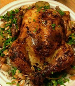 Grilled Chicken with Rice