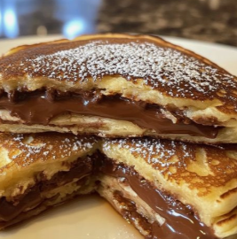 Small Nutella Pancakes