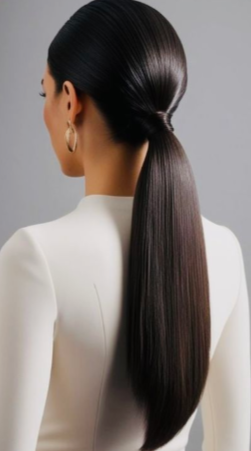 Smooth Hairstyle for Long Hair