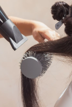 Long Hair Blow Dry