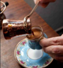 Light Turkish coffee