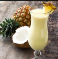 Pineapple pina colada