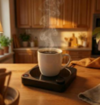 Today's coffee is hot