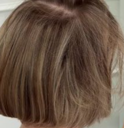 Short Hair Volume Blow Dry
