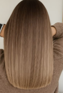 Medium Hair One Color