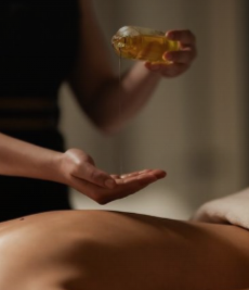 Hot Olive Oil Massage