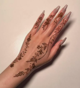 Light Henna Design