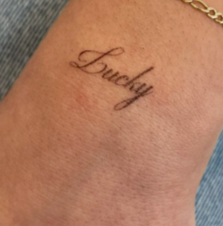 Letter Tattoo