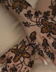 Large Henna Design