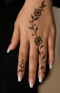 Light Henna Design