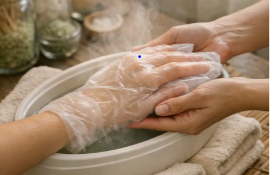Hand paraffin treatment