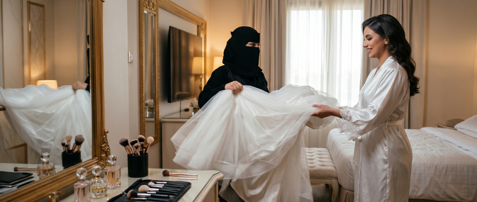 bridesmaid Abeer