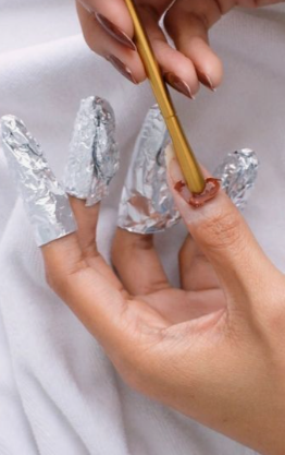 Gel color removal