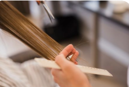 Cutting hair ends