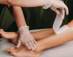 Wax half leg