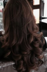 Blow-dry and curls