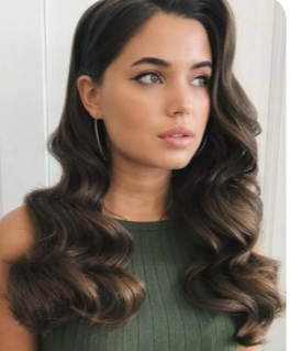 Retro hairstyle